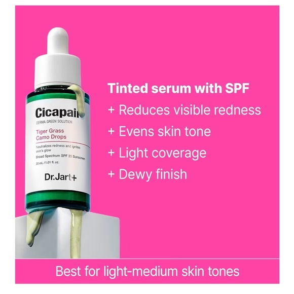 Dr. Jart+ Cicapair™ Camo Drops Tinted Serum SPF 35 Tiger Grass! - Picture 3 of 4